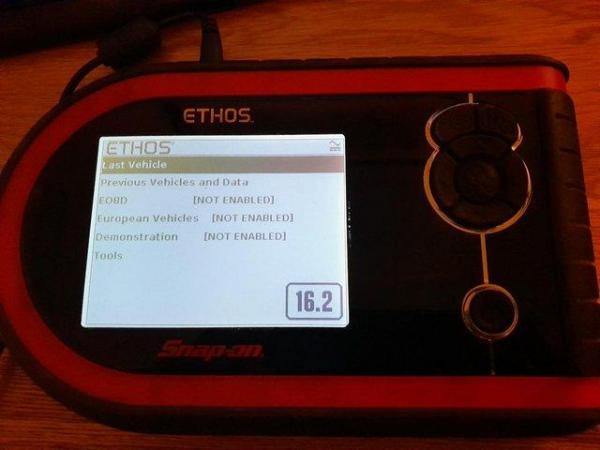Image 5 of Snapon Ethos Scanner with Set Of 29 keys Car Diagnostics