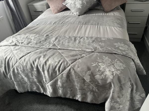 Image 1 of Double Divan Bed and Headboard