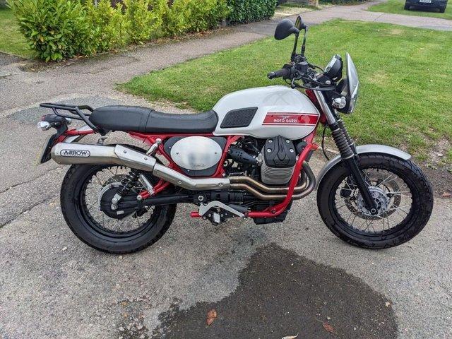 Preview of the first image of Moto Guzzi Stornello 750- rare bike.