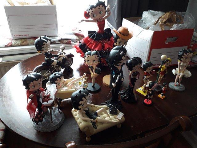 Preview of the first image of Various Betty Boop figures some like new.