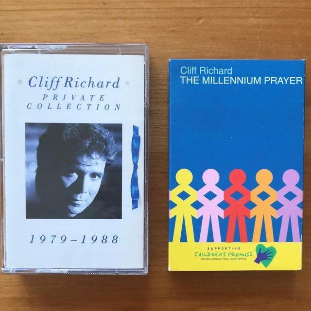 Preview of the first image of Cliff Richard cassettes:Private Collection,Millennium Prayer.