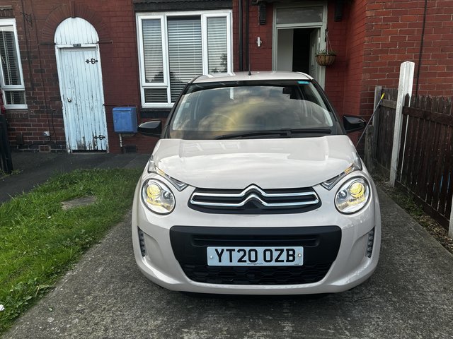Preview of the first image of 2020 Citroen C1 1litre beige.