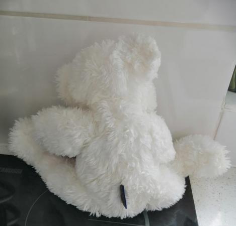 Image 15 of A White Shaggy 16" Boyds Bear.