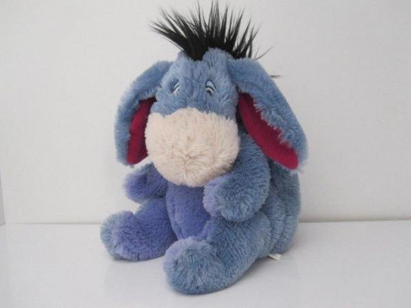 Image 1 of Disney Eeyore soft toy very soft