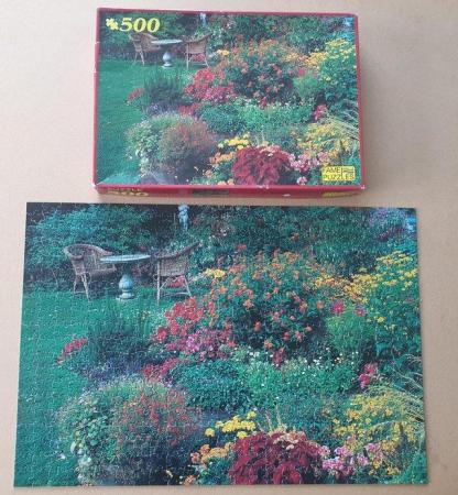 Image 2 of 500 piece Jigsaw called GARDEN by Fame Puzzles.