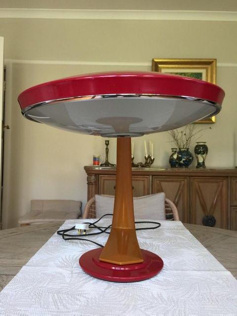 Preview of the first image of Fase lamp, model Boomerang 2000, from the 1960s.