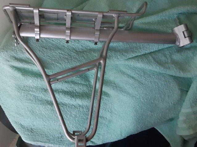 Preview of the first image of Very lightweight alloy bike carrier / rack.