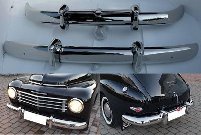 Image 2 of Volvo PV 444 bumper (1950-1953) by stainless steel