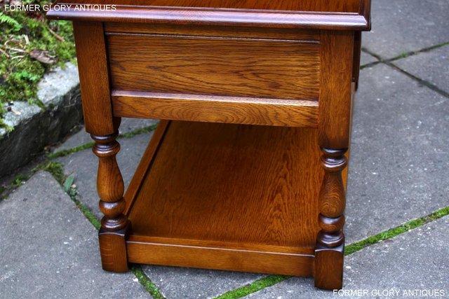 Image 69 of OLD CHARM LIGHT OAK TWO DRAWER COFFEE TABLE TV MEDIA STAND