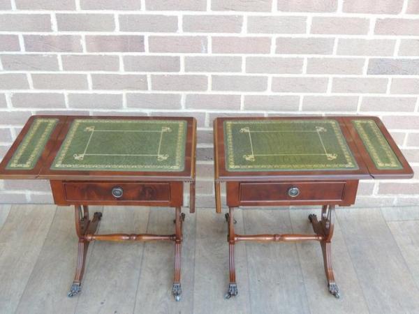 Image 13 of Pair of Extendable Side Tables (UK Delivery)