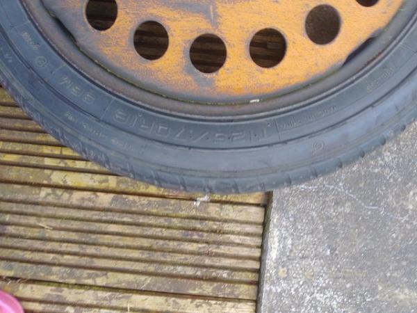 Image 2 of Vauxhall mokka boot saver tyre