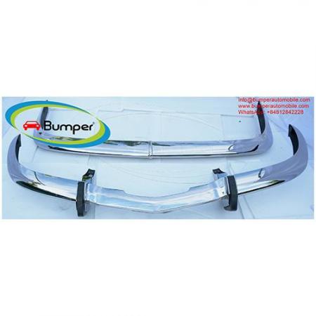 Image 2 of BMW 2000 CS bumpers (1965-1969) by stainless steel
