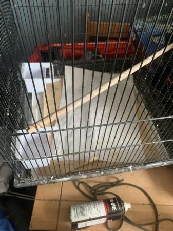 Image 4 of Large metal bird cage used but in good condition
