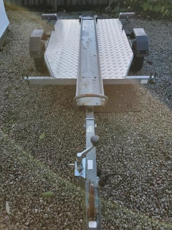 Image 2 of Single Motorcycle Trailer with Ramp