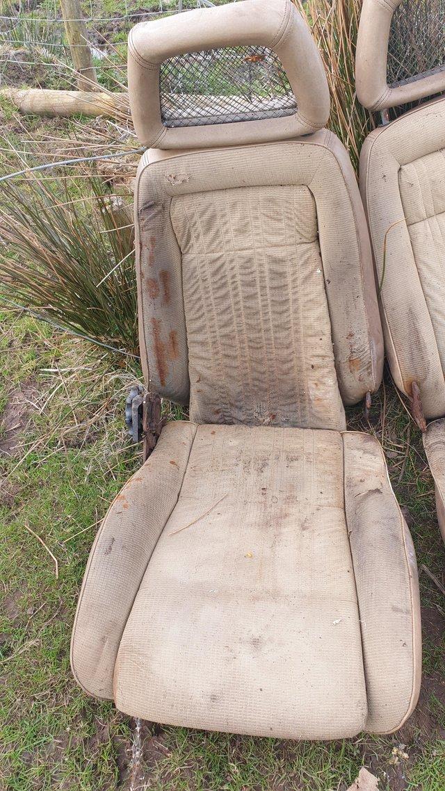 Preview of the first image of RS 2000 type front seats.