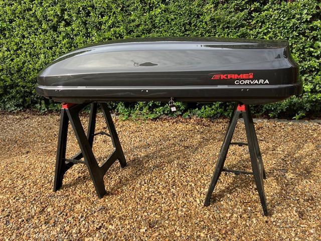 Preview of the first image of Kamei Corvara Roof box 390 litres.