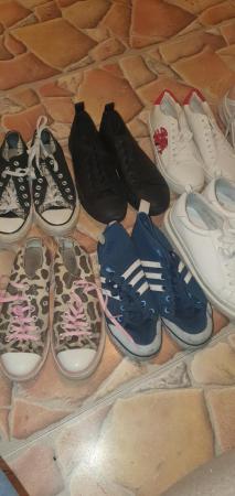 Image 1 of 10 Pairs Of Womans Trainers & Pumps, Size 5 , Good Condition