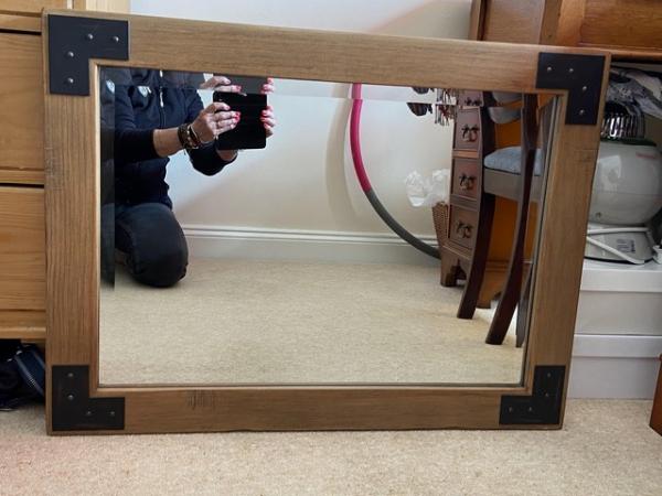 Image 3 of ‘ Next ‘ Reclaimed wood Mirror
