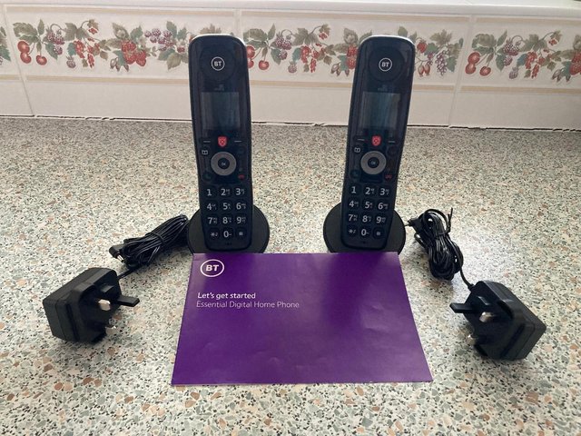 Preview of the first image of BT 'Essential' Digital Home Phones (2 No.).