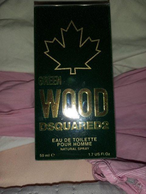 Preview of the first image of Dsquared 2 - Green Wood 50ml edt New And Sealed.