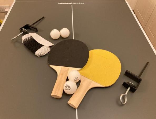 Image 3 of Indoor Table Tennis Table and equipment