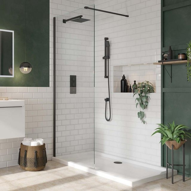 Preview of the first image of Scudo Walk in Shower screen.