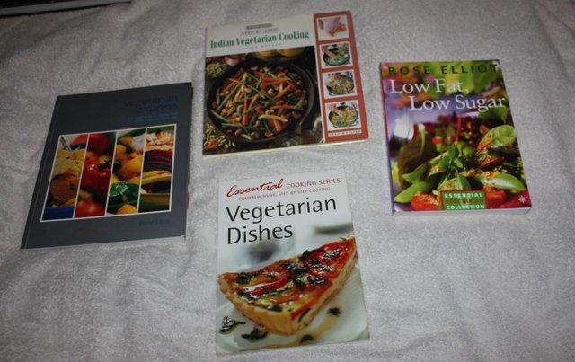Preview of the first image of Vegetarian cook books.
