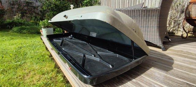 Image 3 of Kamei Delphin 460 roofbox for sale - second hand