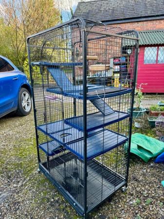 Image 1 of Big metal cage for pets