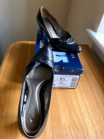 Image 3 of GABOR Rapier Black Women's Shoes, Size UK 4½