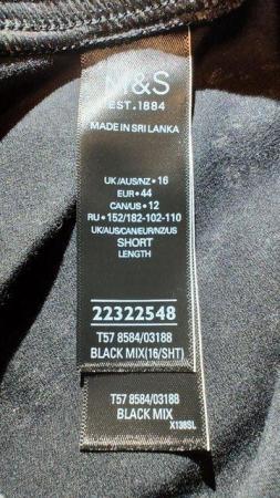 Image 6 of New M&S High Rise Leggings Size 16 Short Collect or Post