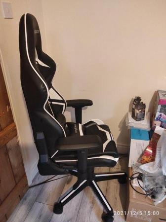 Image 5 of DX RACER GAMING CHAIR HARDLY USED