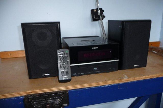 Preview of the first image of SONY MUSIC SYSTEM,PLUS DAB RADIO.