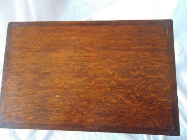 Image 7 of Vintage Miniature Apprentice Piece,Solid Oak Refectory Table