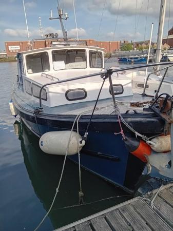 Image 10 of Cheverton 27ft 1989 navy launch fishing boat