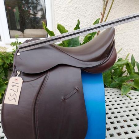 Image 3 of 17" New "polgate" english saddle Medium suit teen.£250