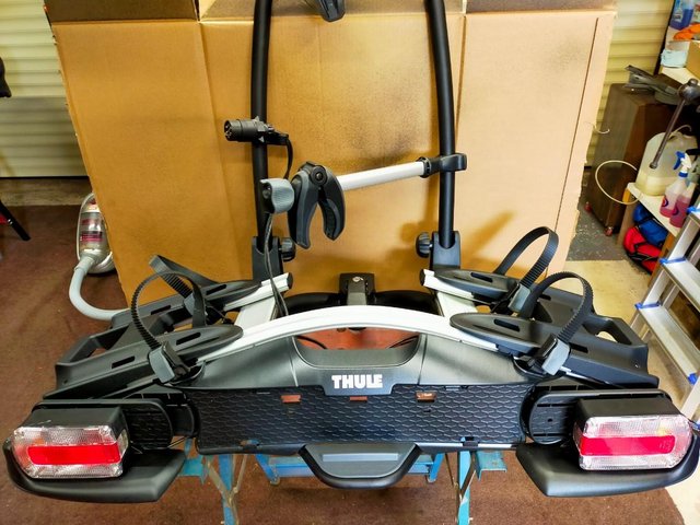 Preview of the first image of Thule VeloCompact 925 Tow Bar Bike Carrier.
