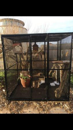 Image 1 of Aviary. Steel. Fox and Rat Proof. Small Mesh.