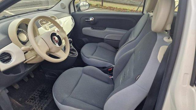 Preview of the first image of fiat 500 1.2 petrol 5 speed manual left hand drive.