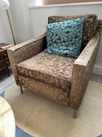 Image 1 of Designers Guild Armchair, VERY GOOD CONDITION