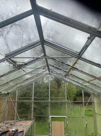 Image 3 of Robinsons 10ft x 12ft Greenhouse Dismantled
