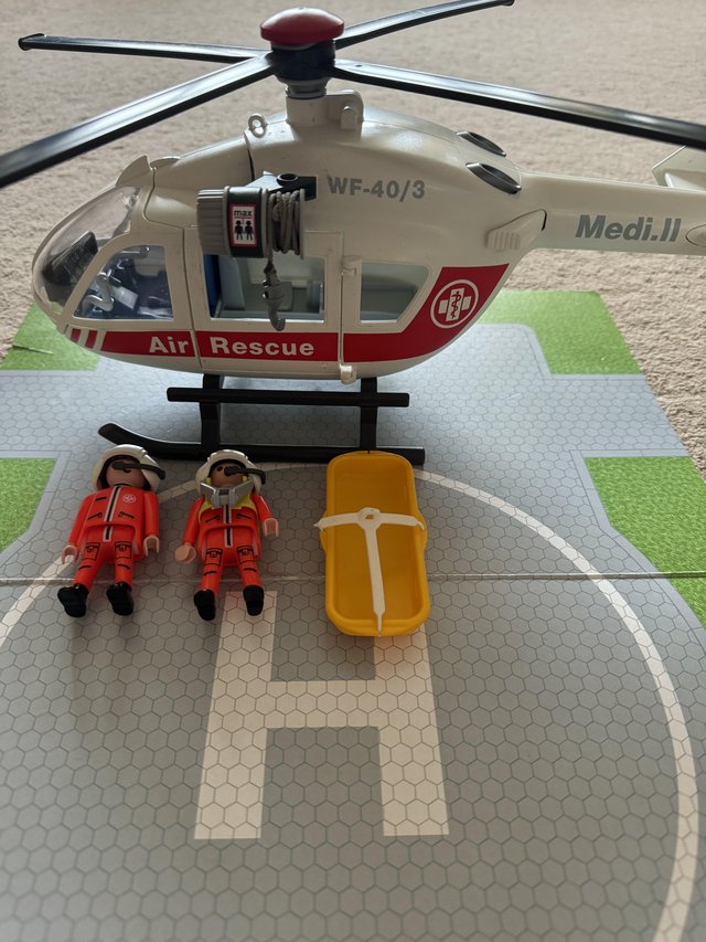 Preview of the first image of Playmobil Rescue Helicopter.