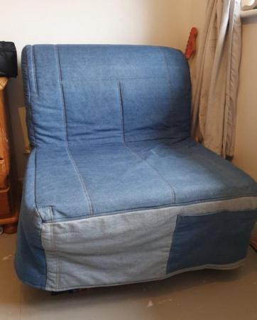 Image 1 of IIkea LYCKSELE LÖVÅS chair bed single