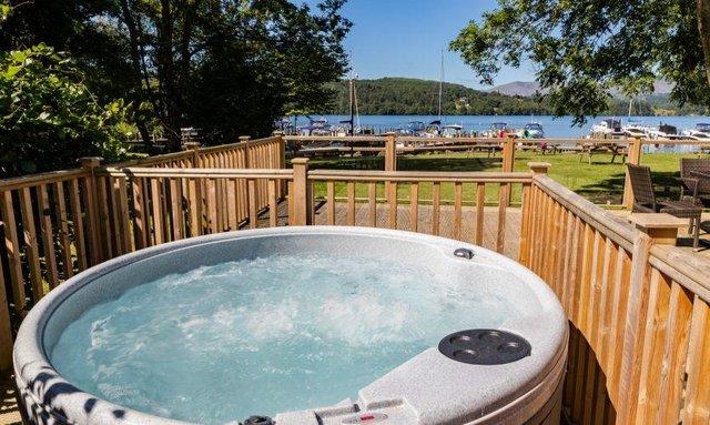 Image 1 of Two Bed Holiday Lodge with Hot Tub and Wonderful Lake Views