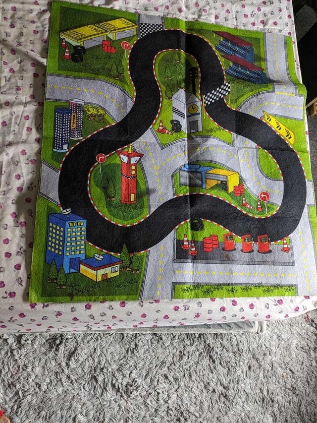 Preview of the first image of Classic Kids Car play mat.