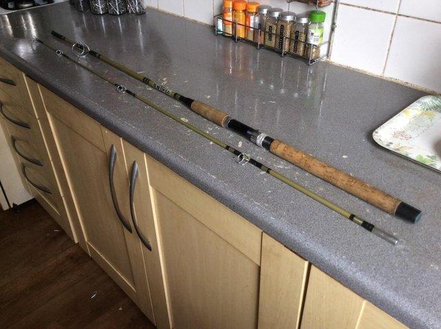 Preview of the first image of 8 Foot Viking Fishing Rod Price £10.