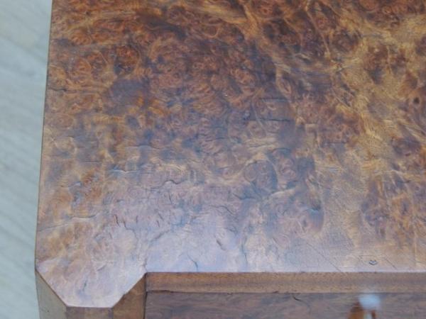 Image 21 of Pair of Antique Walnut Bedside Tables (UK Delivery)