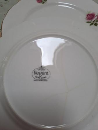Image 2 of Crown Regent Bone China Tea Plates