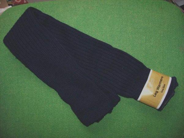 Image 2 of Leg Warmers in Black, Navy or Pink. New. NP