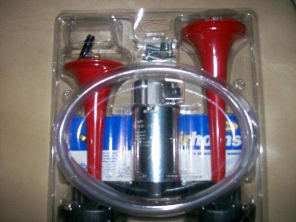 Image 1 of One Pair of New Ring Air Horns